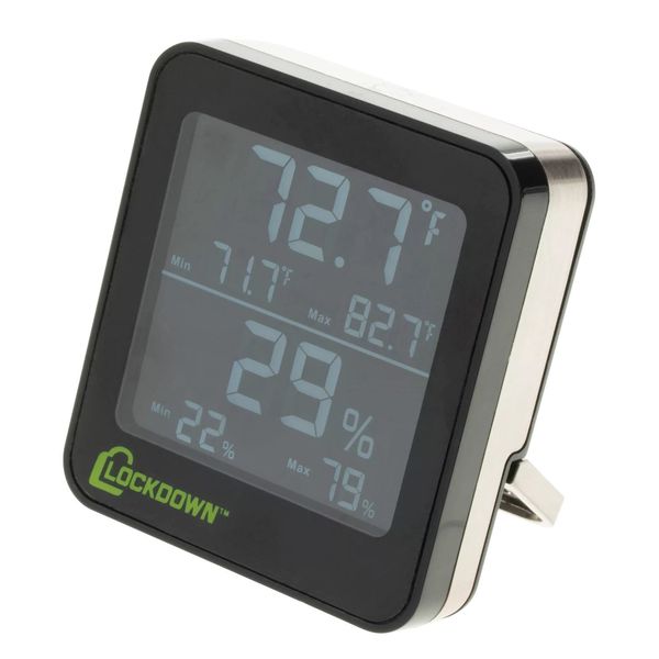 Lockdown Digital Hygrometer 1116774